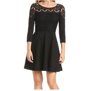 Lilly Pulitzer Remmy Black Lace Dress